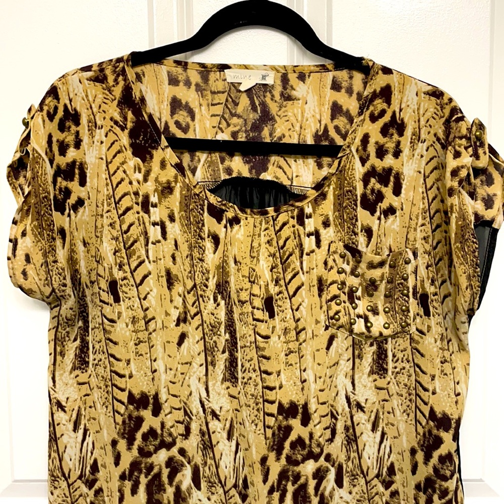 Patterned shear top